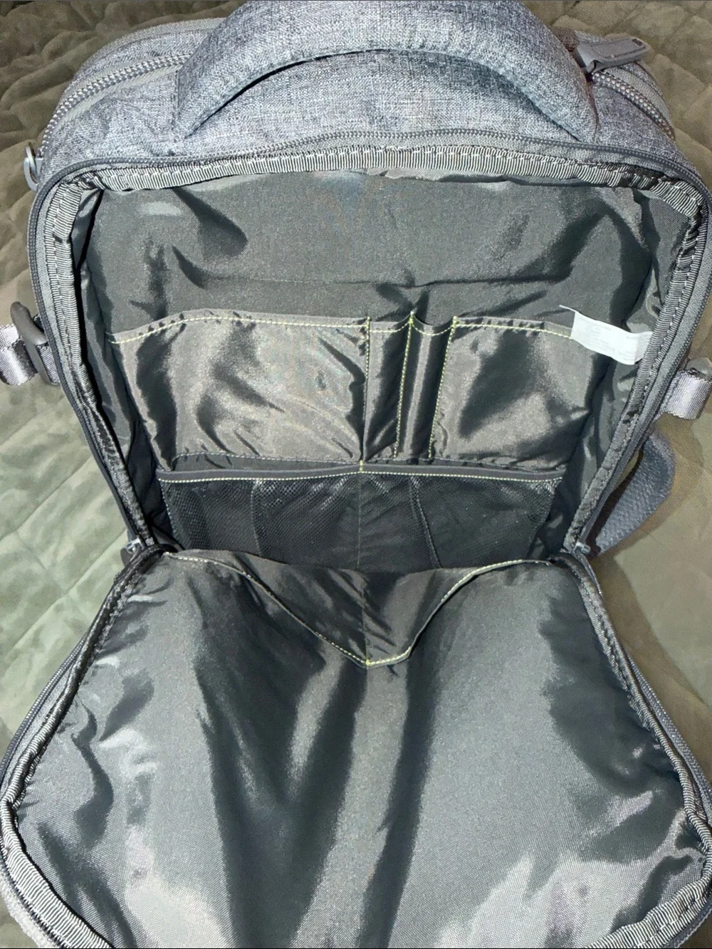 Incase EO Heather Gray Expandable Carry on Travel Backpack